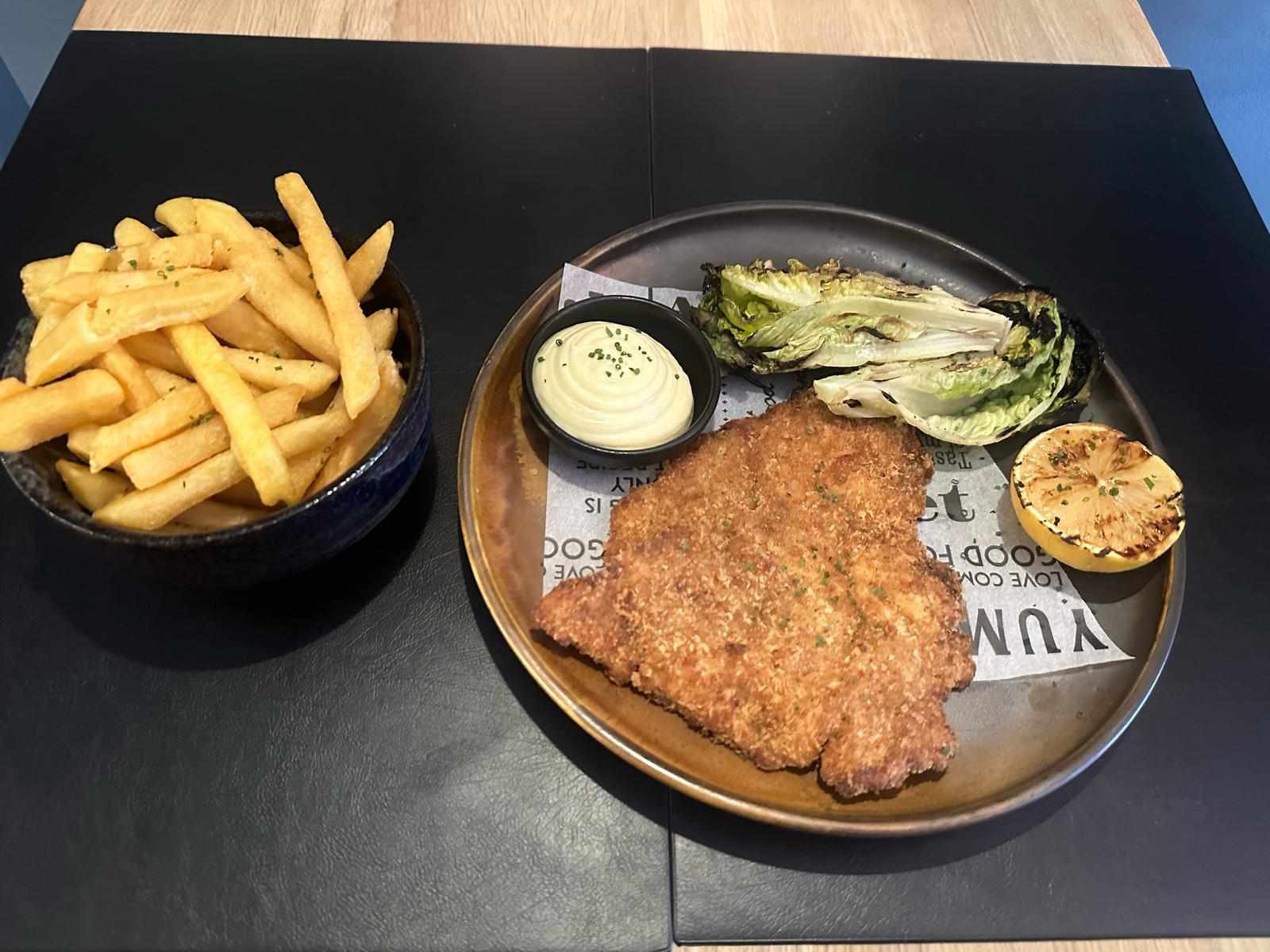 GOUDEN KROKANTE VARKENSSCHNITZEL